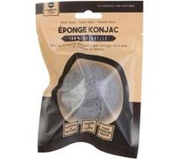 Éponge Konjac "Nettoyage" 6cm Noir Noir G