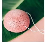 Éponge Konjac - ZEN AROME - Argile Rouge - 100% Naturelle - Exfoliation Douce - Peaux Sèches