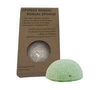 Éponge Konjac - ZEN'AROME - Aloe Vera - 100% Naturelle - Hydratante - Adoucissante