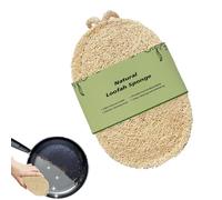 Éponge Loofah Naturelle - Tampons De Vaisselle Biologiques | Gratton Luffa Biodégradable | Outil De Nettoyage Écologique Pour Casseroles, Poêles, Ustensiles De Cuisine, Cuisinière, Évier, Salle De Bai