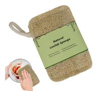 Éponge Loofah Naturelle - Tampons De Vaisselle Biologiques | Gratton Luffa Biodégradable | Outil De Nettoyage Écologique Pour Casseroles, Poêles, Ustensiles De Cuisine, Cuisinière, Évier, Salle De Bai