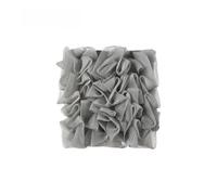 Éponge luffa extra douce et épaisse avec porte-savon - Luffa multifonction avec corde de suspension pour un séchage facile (gris)