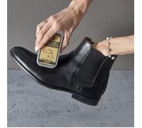 JE CHERCHE UNE IDEE - DI8717 Éponge À Lustrer Pour Chaussures - Fini Brillant et Éclatant - Compatible Tous Types de Cuir - Taille Unique - Couleur Blanc
