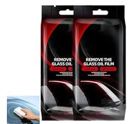 Éponge magique de nettoyage pour vitres de voiture-Éponge de nettoyage pour film d'huile de voiture,élimine efficacement le film d'huile invisible, la saleté de la route et les taches d'eau (2Pièce)