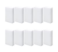 Éponge Magique en Melamine de Nettoyage, 10 par lot Gomme Magique Blanc Efface Tache Extra Durable Nettoyage Toutes Surfaces Cuisines Bains Chaussures Eponges Lavables