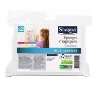 Eponge magique starwax 12,5 x 8,5 x 2,5 2