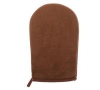Éponge Moufles Autobronzant Marron en Flanelle pour Application Uniforme | Réduit le Gaspillage, Limite les Irritations, Améliore L’absorption, Usage pour Lotion Corporelle