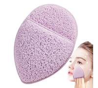 Éponge nettoyante pour le visage - épong de nettoyage en profondeur adaptée à la peau de type, éponge de visage épaissie douce pour douche de la salle de bain | Éponges de bain exfoliante douce p