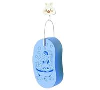 Éponge Pour Bain Bébé - Absorbante 14x7x2.5cm | Éponge De Douche Avec Corde Et Dessin Animé | Loofah De Ba-in Portable Pour Bébés Garçons Et Filles, Confort À L'heure Du Bai-n