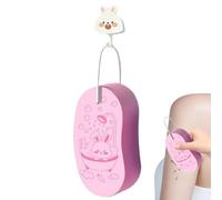 Éponge Pour Bain Bébé - Absorbante 14x7x2.5cm | Éponge De Douche Avec Corde Et Dessin Animé | Loofah De Ba-in Portable Pour Bébés Garçons Et Filles, Confort À L'heure Du Bai-n