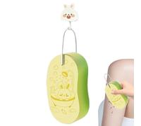 Éponge Pour Bain Bébé - Absorbante 14x7x2.5cm | Éponge De Douche Avec Corde Et Dessin Animé | Loofah De Ba-in Portable Pour Bébés Garçons Et Filles, Confort À L'heure Du Bai-n