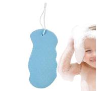Éponge pour le corps | Éponge exfoliante 3D pour douche - Brosse élastique réutilisable en luffa pour adulte, adolescent, homme, femme, bébé