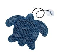 Éponge pour spa - Polyester, nylon 9,84 x 8,27 x 1,38 pouces | Absorbeur d'écume, nettoyant de piscine réutilisable, en forme de tortue, filtre flottant lavable, fournitures de nettoyage | Natation Ho