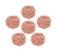 Éponge Récureuse en Cuivre - Anti-Graisse Et sans Rayure | Accessoire De Nettoyage pour Casseroles, Four, Plaques De Cuisson Et Hotte, Brossette Pratique pour Éliminer Graisse Et Résidus Tenaces