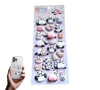éponge - réutilisables Transparents Panda Fun 3D | de Dessin animé Mignons pour, Famille, Amis, intérieur, extérieur, réfrigérateur, planificateur, maiso