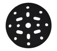 Éponge souple de 150 mm pour ponceuse orbitale pour ponceuse, design à 17 trous pour le nettoyage de la poussière et une durée de vie prolongée du disque, 1 pièce