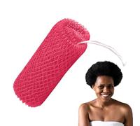 Éponge végétale africaine | Exfoliateur masseur pour dos, éponge de bain portable et douce pour soins quotidiens, voyages et gommage des bras, cou, pieds et dos