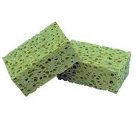 Éponge gros travaux - SPONTEX - Azella 75 - Cellulosique - Brun - Sachet 5 pcs