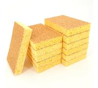 Eponge végétale & Durable - Lot de 12 - Gratte sans Rayer - Fabriquée en France