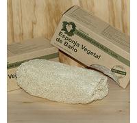 Éponge végétale en luffa souple.