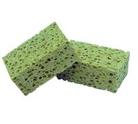 Spontex Éponge gros travaux Azella 75 – cellulosique brune – Sachet 5 pcs