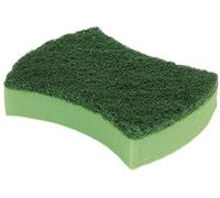 Éponge verte avec éponge | Multi-usages | Boîte de 16 paquets | Modèle Lima | Dimensions : 10,5 x 8,5 x 2,5 cm