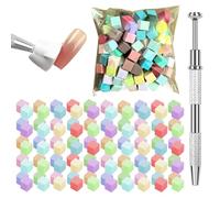 Éponges À Ongles - 100pcs Outils Professionnels À Ongles | Brosse D'éponge | Graquber Nails Brosses Adapté À La Conception Des Ongless De Gradient, Aux Effets De L', À L'application De Vernis En