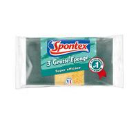 Eponges à Récurer Grattantes Super Efficaces SPONTEX