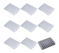 Éponges À Vaisselle 8 Pièces Avec 1 Tampon De Drainage, Brosse Éponge Antiadhésive, Chiffon À Vaisselle Épais, Outil De Nettoyage De Cuisine Multifonctionnel, Chiffon De Nettoyage Sans Rayures