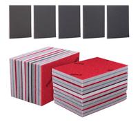 éponges abrasives, papier de verre sec et humide, Tampons de ponçage éponge 3 x 4 pouces, tampons de ponçage ultra fins, grain 400-3000(2000# 10pcs)