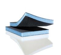 Éponges abrasives support mousse très flexible G.180 - HERMES ABRASIFS - 6005819