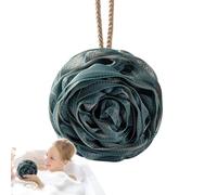 Éponges de bain pour douche, éponge de douche | Boules de bain multi-usages roses | Épurateur corporel pour femmes et hommes, boules de douche douces pour la maison, la salle de bain et l'appartement