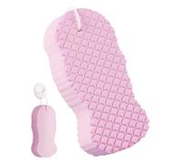 Éponges de Bain pour Douche - Gommage Corps 3D Pour Femmes,Accessoire de Douche Adoucissant Exfoliant pour Femme Enfant Famille Voyageurs Hôtel Maison Salle de Bain Toilette Voyage