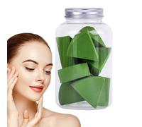 Éponges de beauté pour maquillage, ensemble d'éponges de maquillage, mélangeur éponge de pâte feuilletée en forme d'éventail 10 pièces | Fournitures de maquillage de beauté en forme d'aba