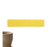 Éponges de bricolage douces épaisses jaunes multi-formes pour brûler | Éponge en mousse aquarelle pour atelier, salle de telier, académie, cuisine, maison, galerie