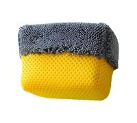 Éponges de lavage voitures, coussinets 4,33x3.15x2.36 pouces Accessoire d'outil nettoyage polyvalent non à gratter, éponge saupoudrage douce pour les sièges, tableaux bord, pneus, intérieur, extérieur