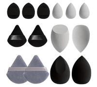 Éponges de maquillage - Ensemble d'éponges de maquillage | Houppette polyvalente à usage humide et sec durable pour femme, petite amie, mère, épouse