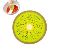 Éponges de nettoyage mignonnes - lavage de la conception des fruits de cuisine, lavages en mousse colorée | Outils éponge réutilisables pour laver les bols plats ustensiles baignoires pour les éviers
