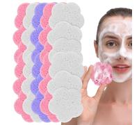 Éponges faciales pour laver le visage | Tampons nettoyants démaquillants doux, doux pour la peau avec forme de pour la vie quotidienne