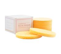 Éponges faciales - Tampons de nettoyage de visage comprimé, dissolvant de maquillage exfoliant doux | Tampons de dissolvant de maquillage réutilisables écologiques, lingettes cosmétiques Sponge de bro