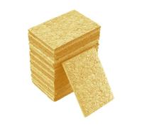 Eponges Fer à Soude,20 pcs Éponge à Pointe de Fer Éponge de Nettoyage Éponges à Souder Remplacement Éponge pour Stations de Soudage Éponge pour Pointes en Fer Cleaner,51 * 36 * 3mm