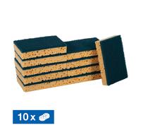 Eponges grattantes Spontex Sponrex vertes, lot de 10
