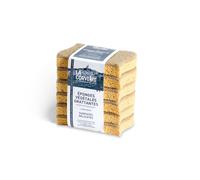 Éponges grattantes surfaces délicates - Lot de 6 - Fabriquées en France - Nettoyage doux