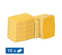 Spontex éponges végétales N°4 - Lot de 10