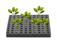Éponges Hydroponiques - Blocs De De Culture sans Scolarisation, Jardin des Éponges pour La Germination, Réutilisable | pour Le Jardin Intérieur, La Serre, Laitue, Tomate, L'aérogarden