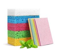 Éponges Pop-up en Cellulose Naturelle, 10 Paquets Eponges Réutilisables Lavables Cuisine Eponge comprimee eponges lavables Cuisine Eponge Naturelle