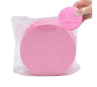 Éponges pour le nettoyage du visage,Éponge pour le visage - Éponge nettoyante pour le visage en coton et pâte de bois - Tampons nettoyants, éponges de spa cosmétiques, éponges faciales en cellulose po
