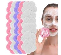Éponges spa pour le nettoyage du visage | Éponges nettoyantes pour le visage des filles, tampons démaquillants doux, doux pour la peau avec forme de pour la vie quotidienne