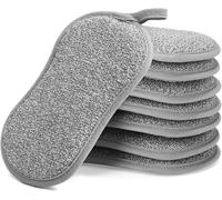 Eponges Vaisselles, Eponge Spontex Anti-Rayures De Cuisine Polyvalente, Eponge Reutilisable Lavable Microfibre, Convient Pour Évier, Bassin Et Plus, Avec 2 Côtés Puissants, Lot De [KIT6503236]