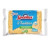 Eponges tradition N°2 - Spontex - Très résistante et super absorbante - Lot de 2
